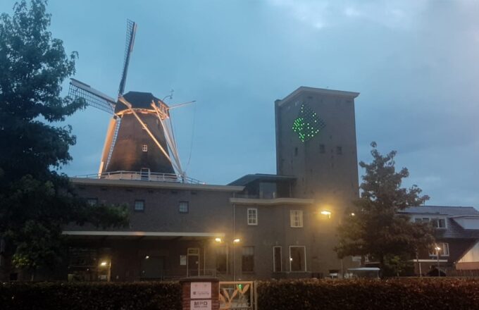 Licht kunst Concordiamolen