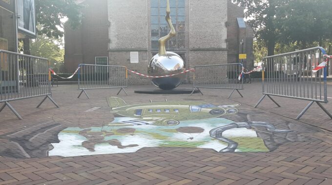 Streetart Airborne Torenstraat