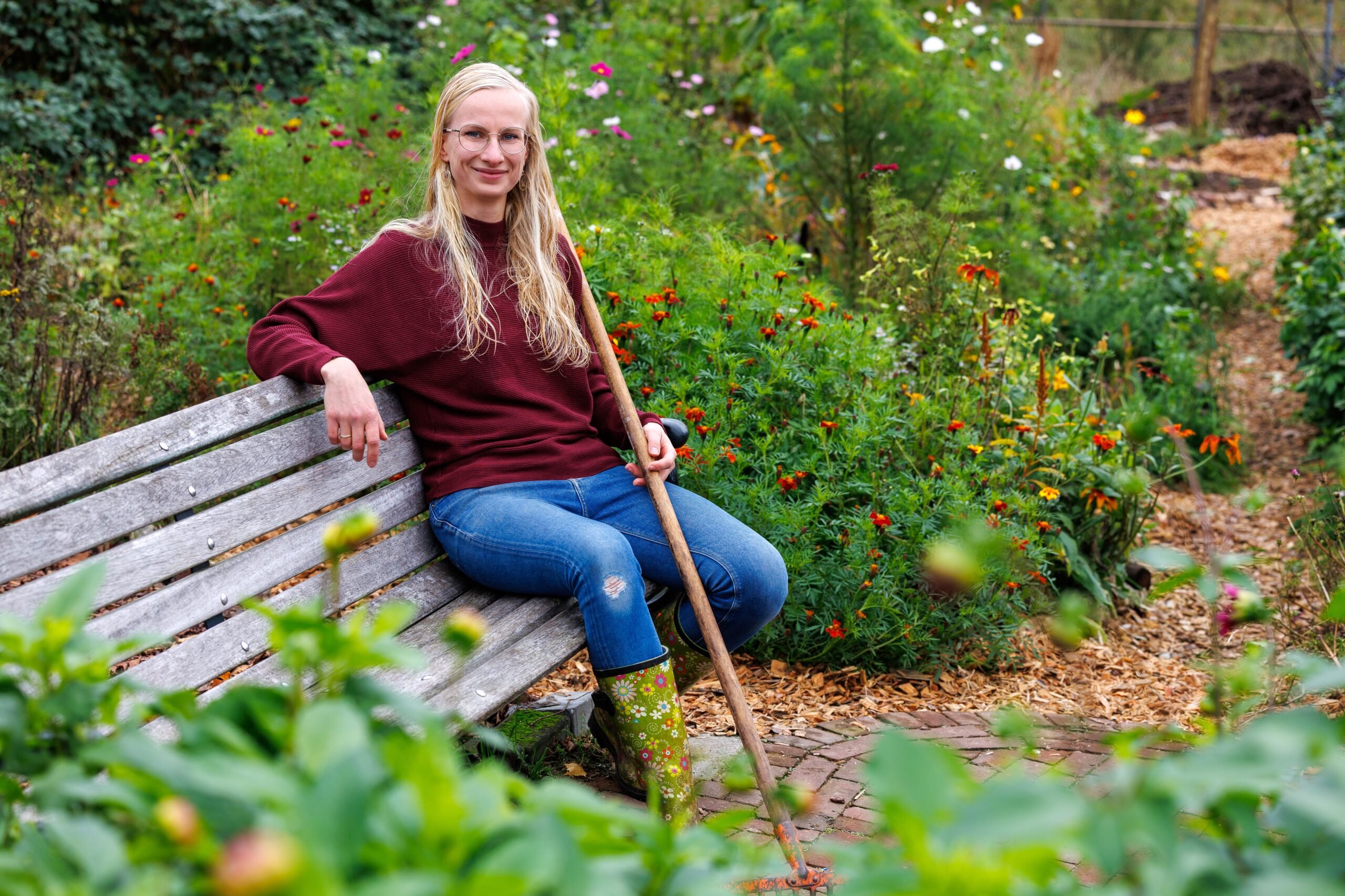 Van rommelig veldje tot ontmoetingsplek: ‘Iedereen mag meegenieten van de tuin’