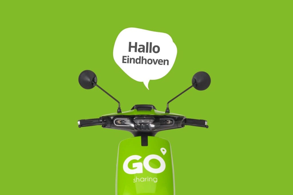 Go sharing nieuwe electrische scooters in Eindhoven om te delen!