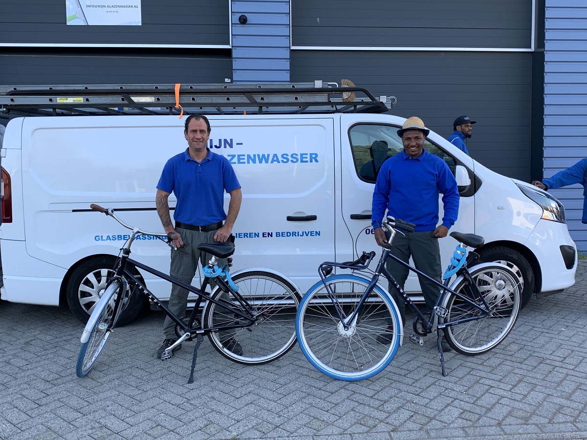 Glazenwasser Jeroen 'Ik ben er trots op dat ik met zo'n hecht team mag werken'