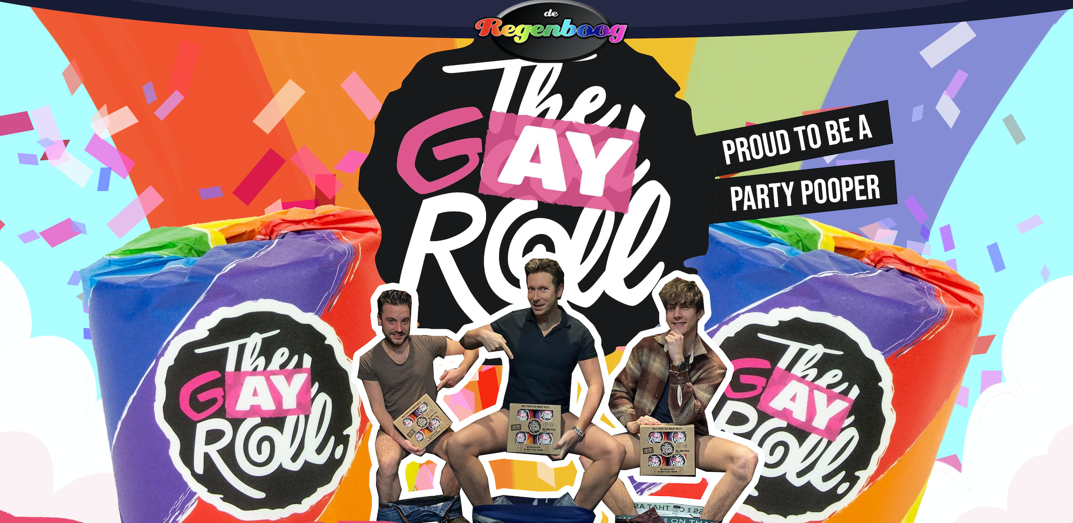 regenboog wcpapier