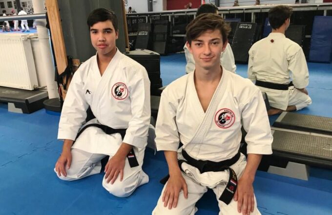 Christopher Hu-a-ng en Daan Heijmens Visser