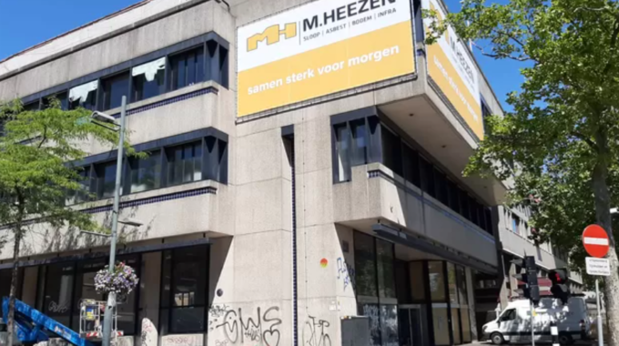 Sloop bankgebouw Eindhoven