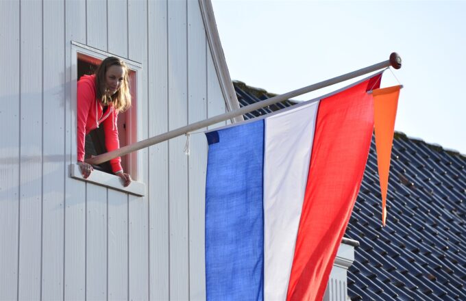 oranje wimpel