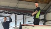 Maikel collega hekwerken