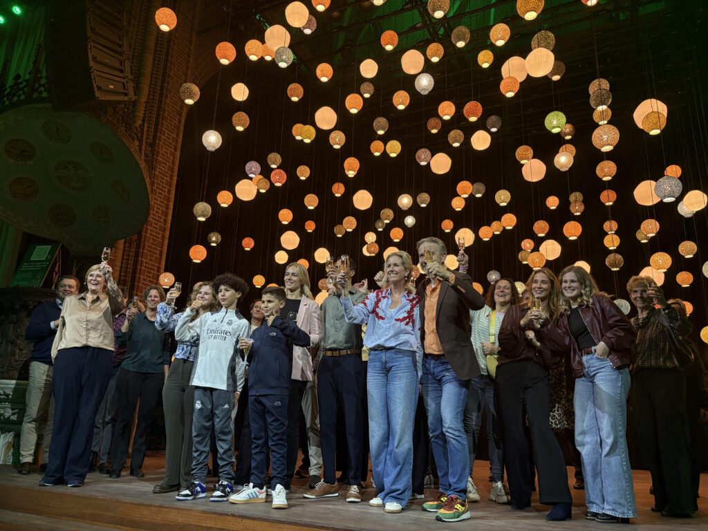 Projection mapping on Philips Stadium during GLOW