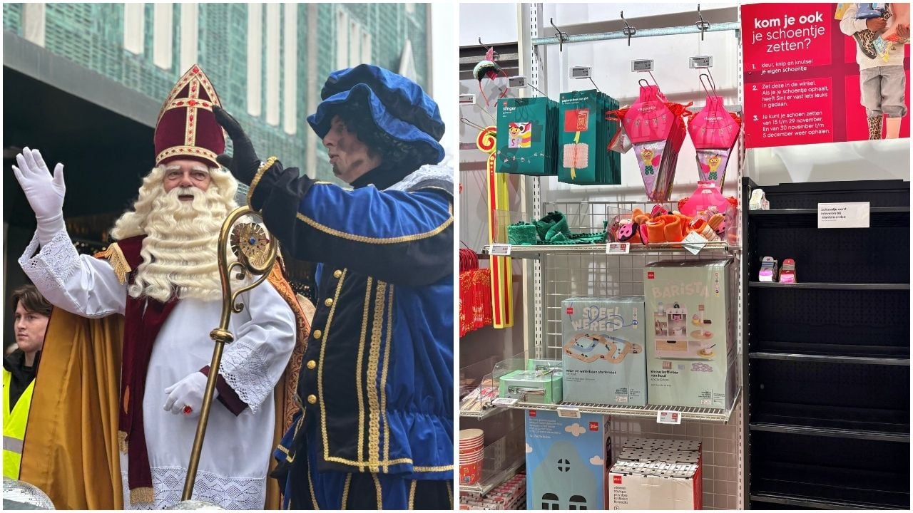 Hier in Eindhoven mogen kinderen hun schoentje zetten