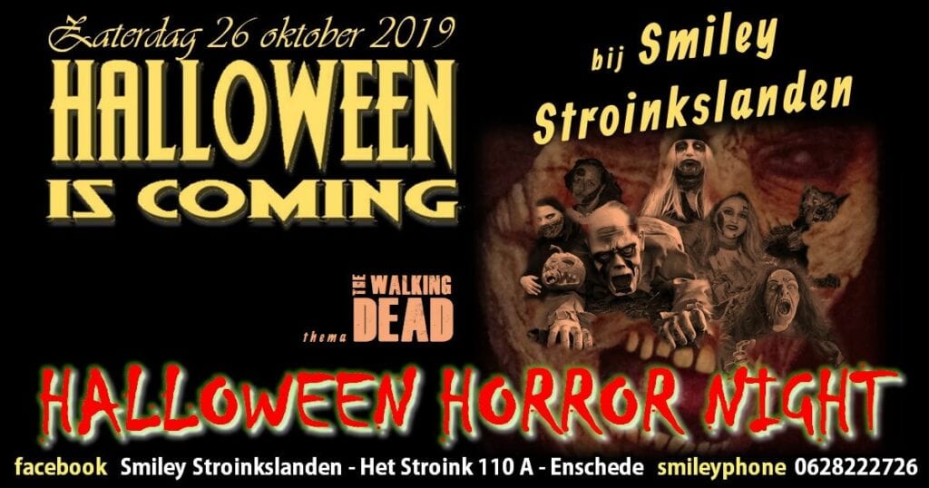 Halloween Enschede Smiley Stroinkslanden