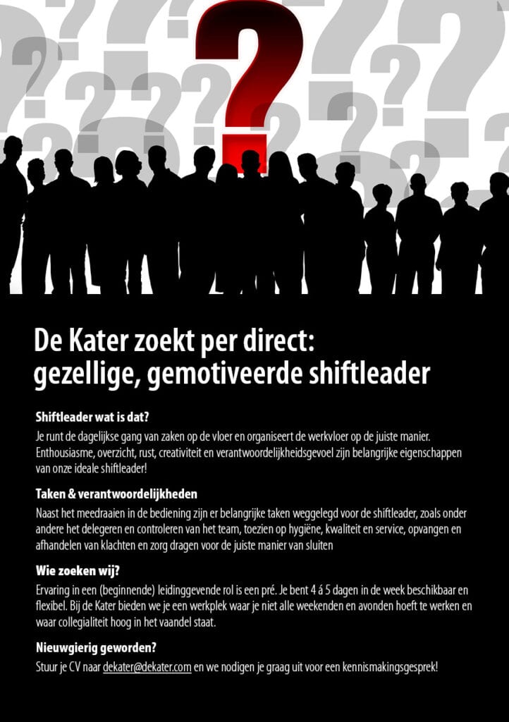 shiftleader De Kater