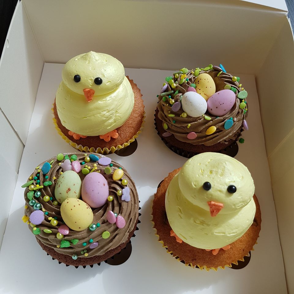 lekkernijen Pasen paas cupcakes