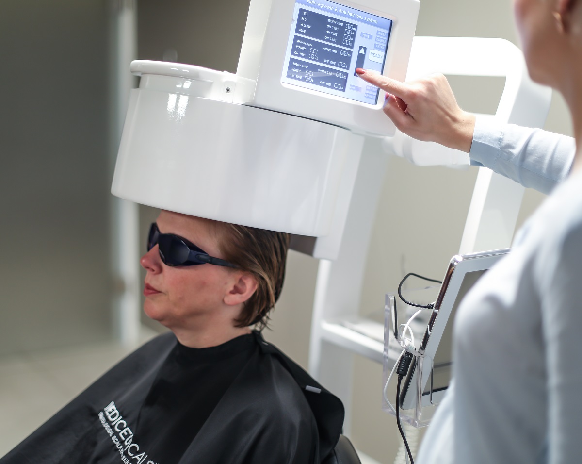 Haarlaser behandeling tegen haarverlies