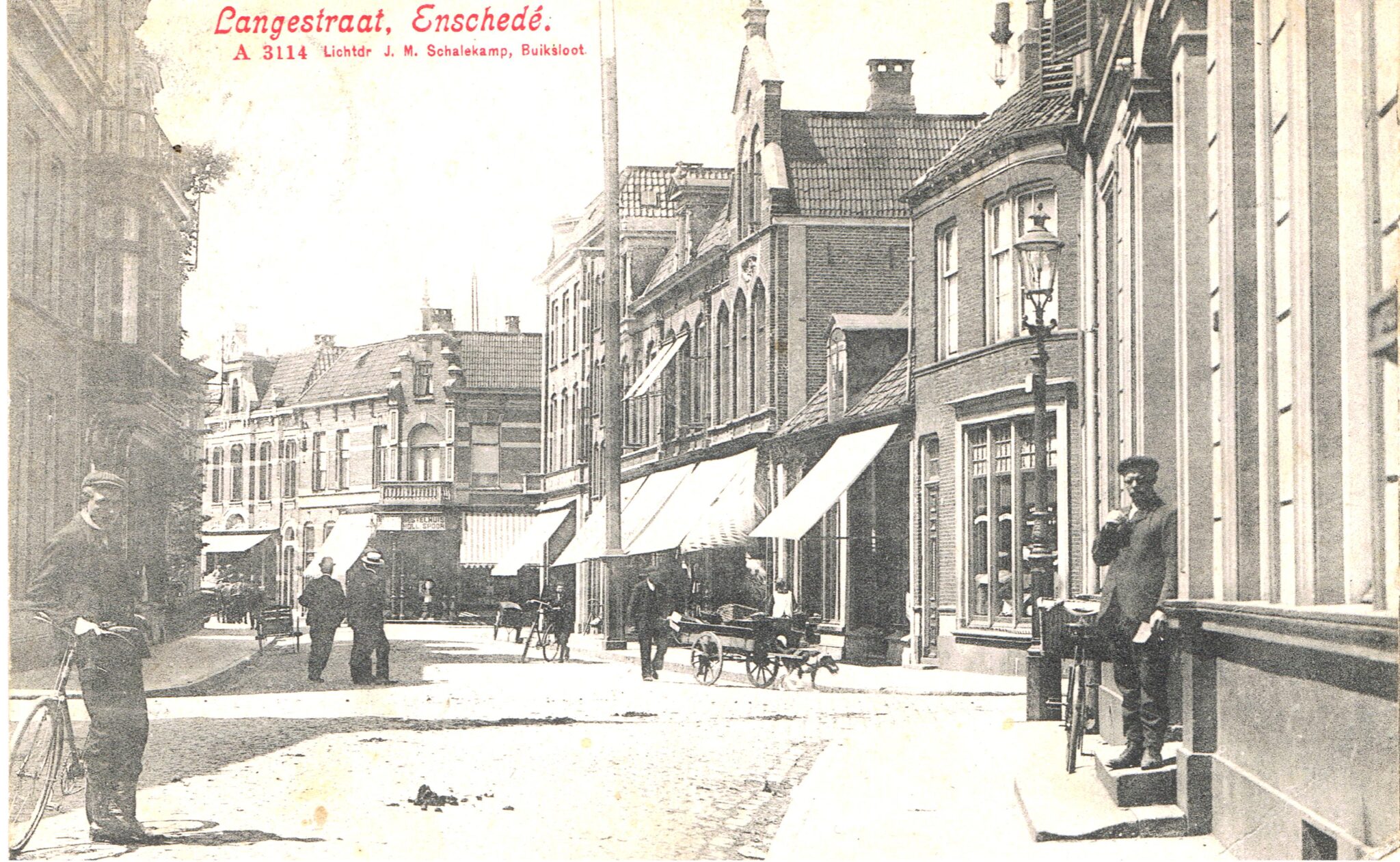 Terug in de tijd 11 x de Langestraat door de jaren heen indebuurt Enschede