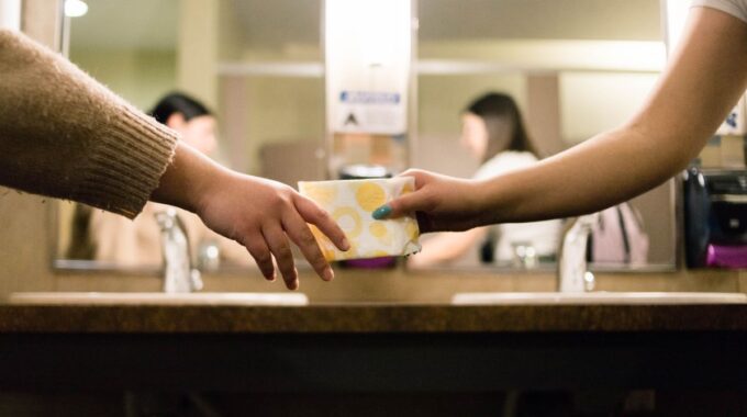 gratis menstruatieproducten enschede