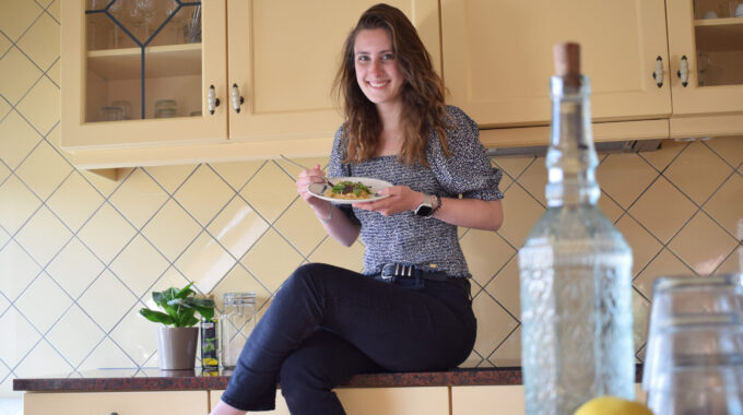 Met Daniëlle in huus en achter ’t fornuus