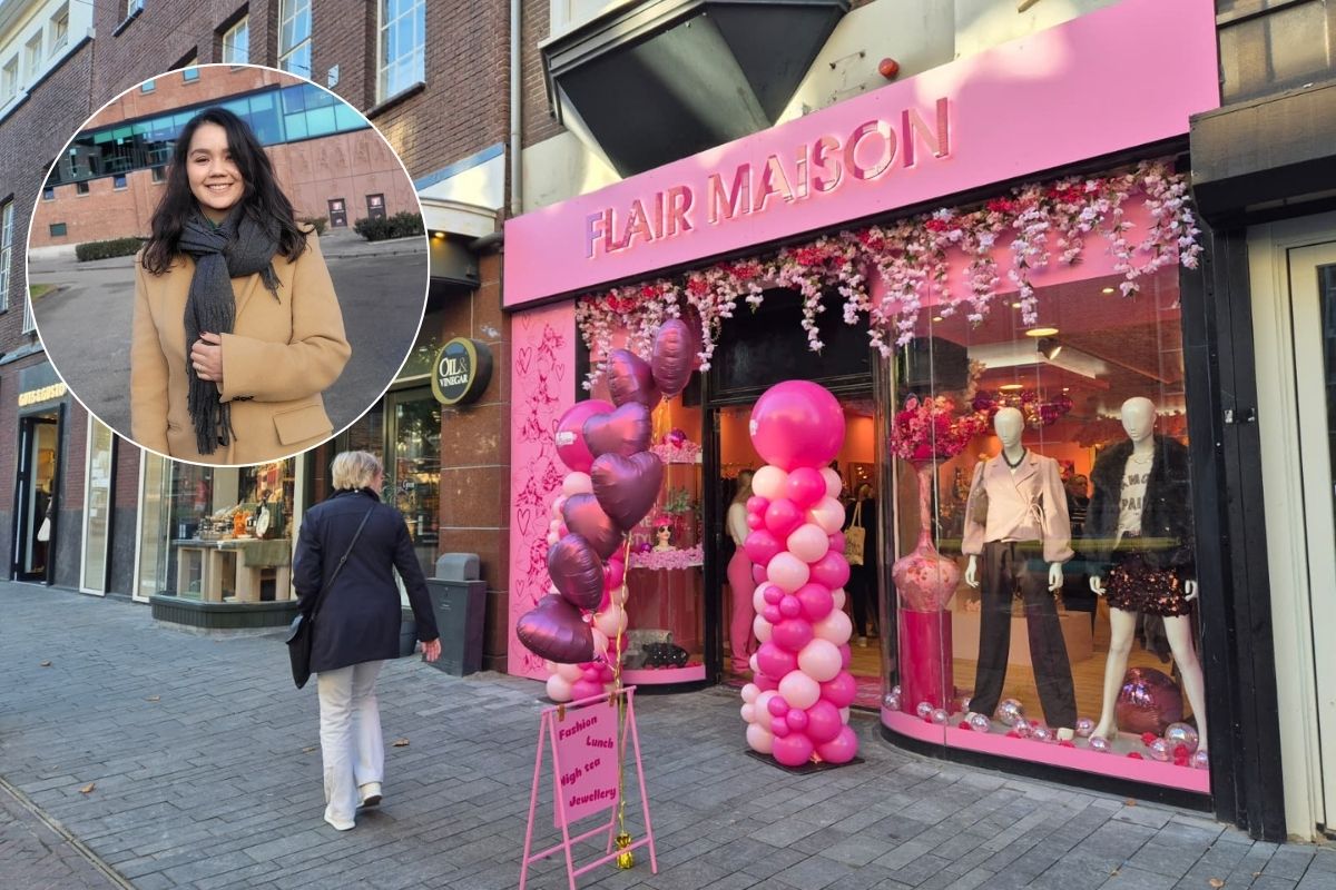 Weekje Enschede: zo ziet de nieuwste (roze!) shop- en lunchplek van de stad eruit