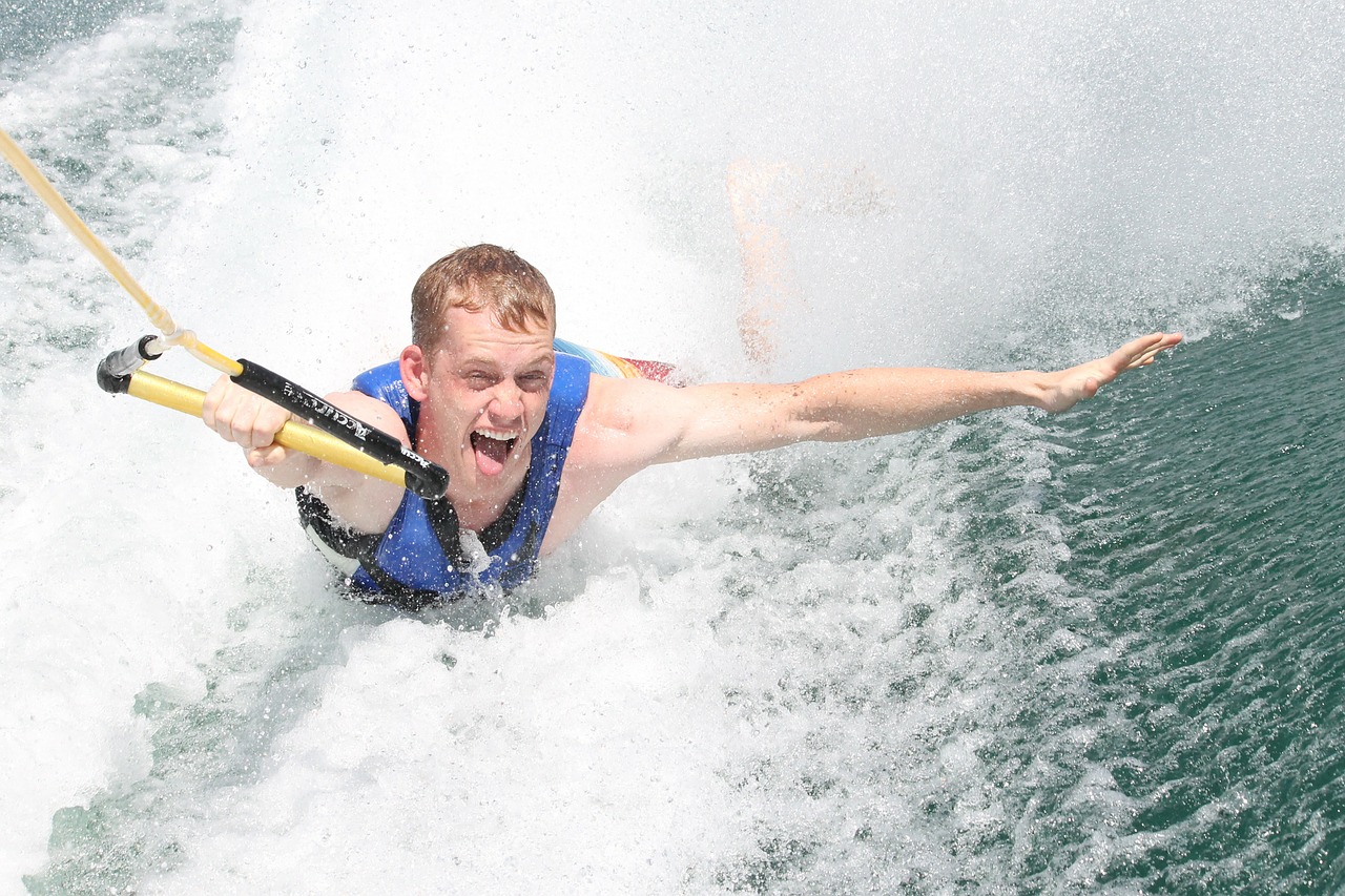 waterskiën in het groenhovenbad