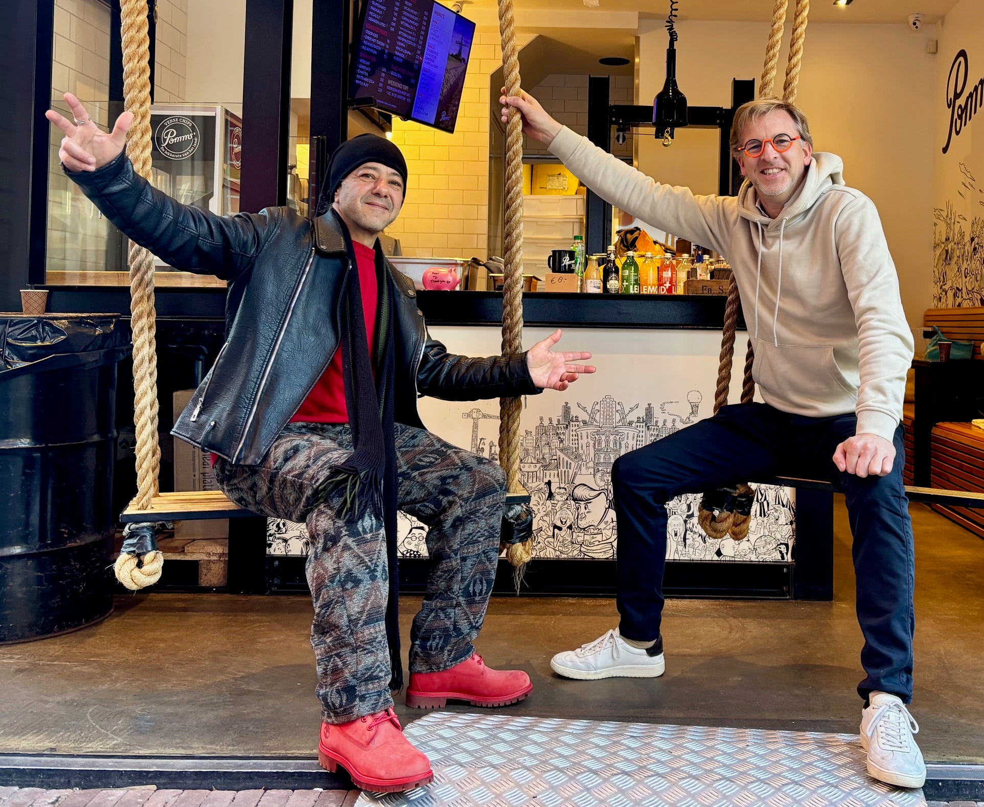 Bye Pomm’s, hallo Nomm’z! Chris en Ehsan zetten de Goudse patatzaak voort