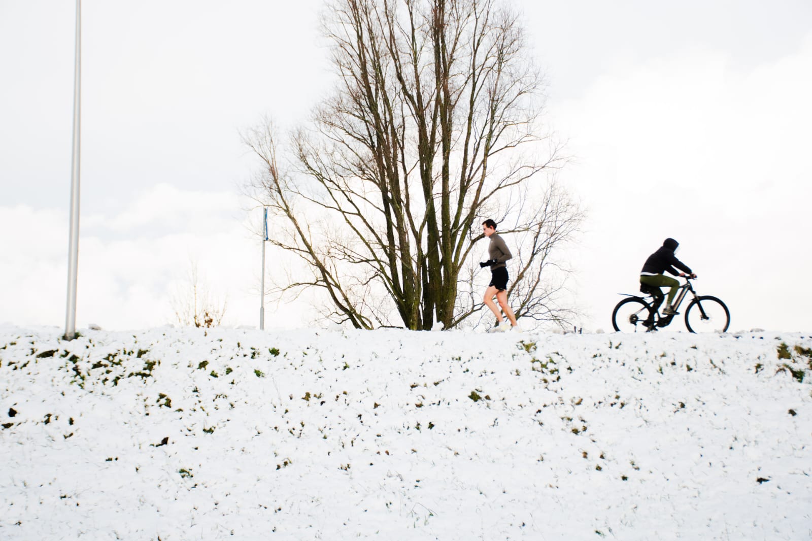 Let it snow! 12 x Gouda in de sneeuw