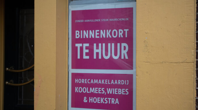 winkels kantoren woningen leegstand