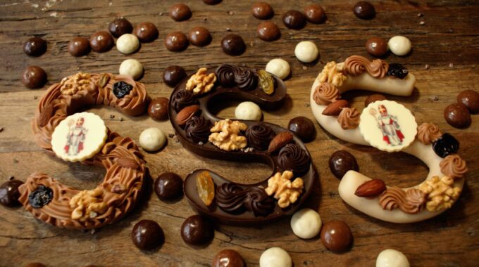 Chocoladeletters van Chocolaterie Pierre