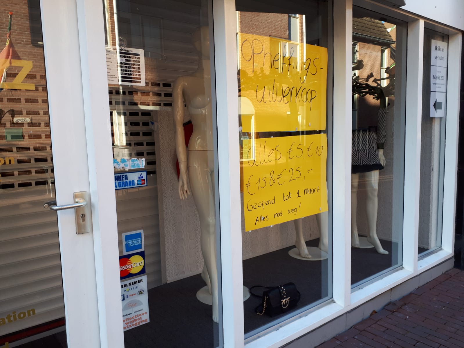 Heavenzz opheffingsuitverkoop