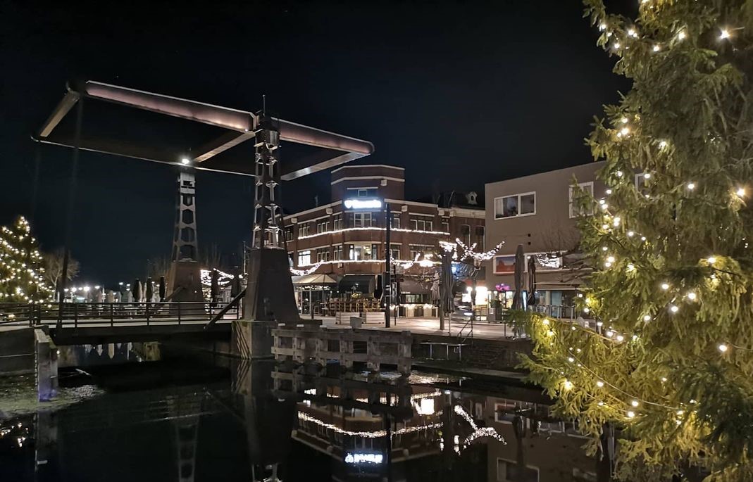 Winkelen haven Helmond winter