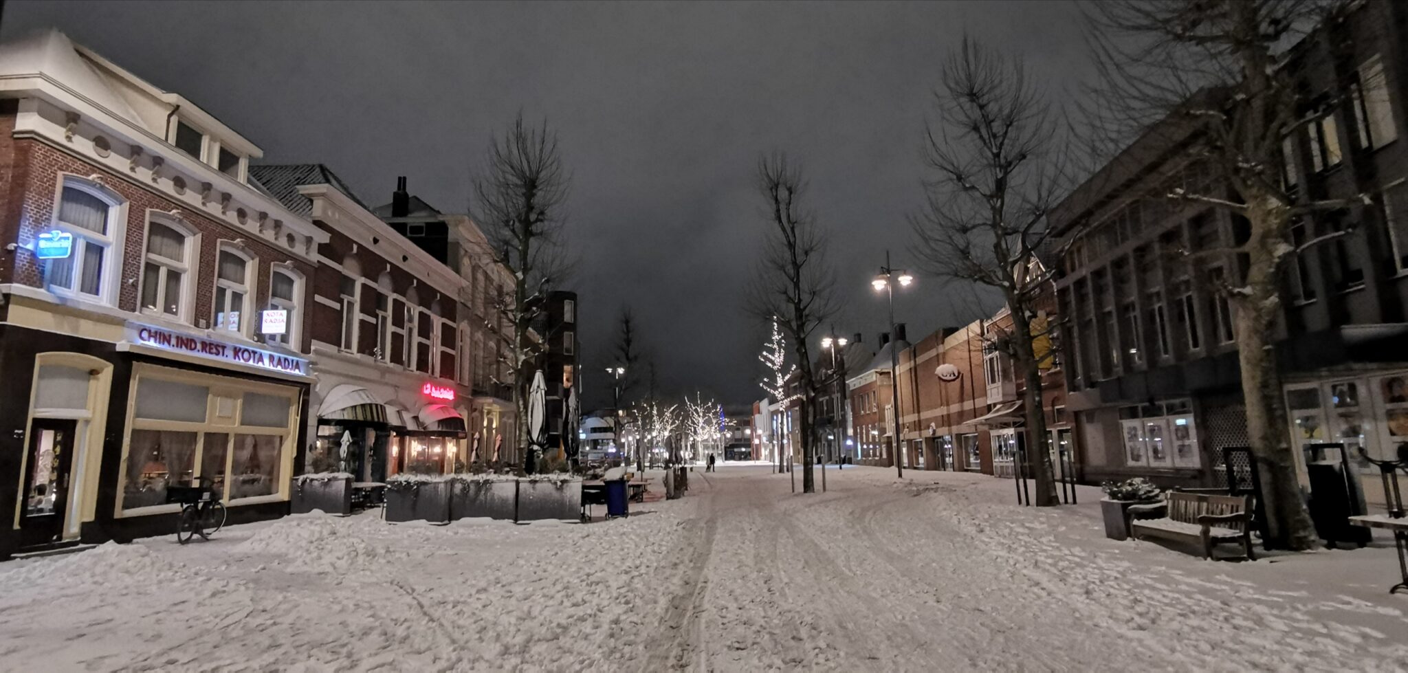 Helmond sneeuw winter Markt