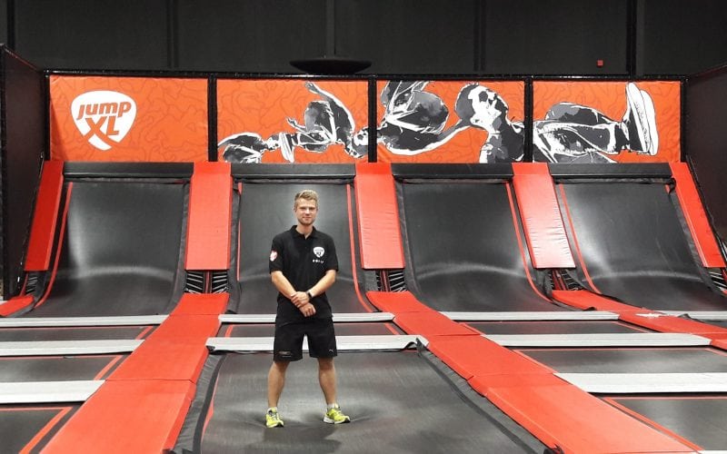 Jump XL gaat open en wij kregen al een rondleiding indebuurt