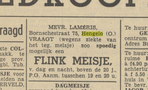 9 X Oude Vacatures Uit De Krant Van Tientallen Jaren Geleden Pagina 2 Van 9 Indebuurt Hengelo
