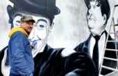 Graffiti muurschildering Hengelo
