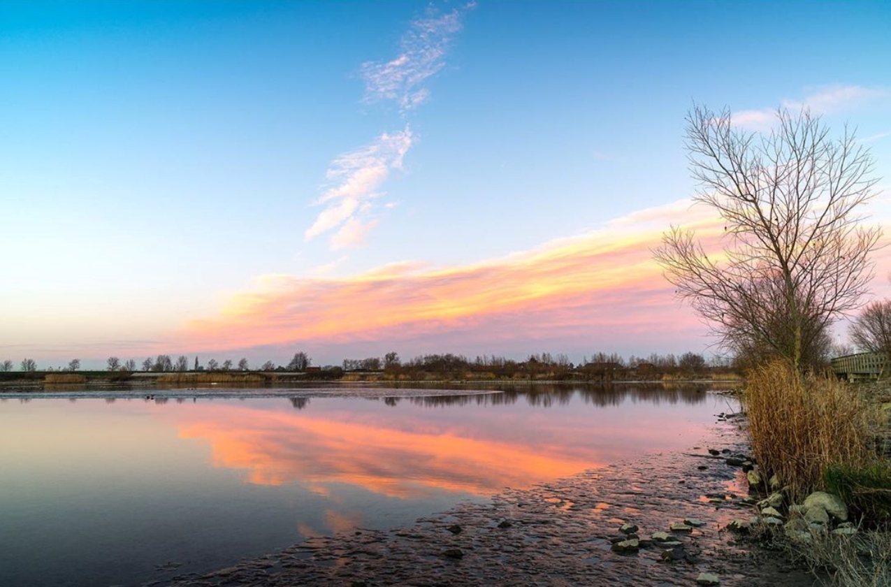 Foto's! Zo mooi waren de ochtenden en de avonden de afgelopen week in de Hoeksche Waard - indebuurt