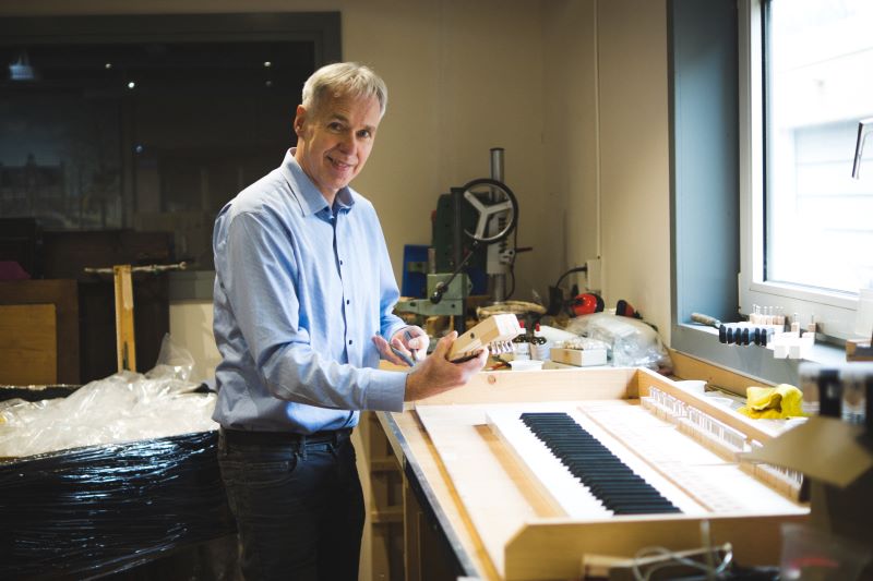Arie Keijzer piano's Hoeksche Waard