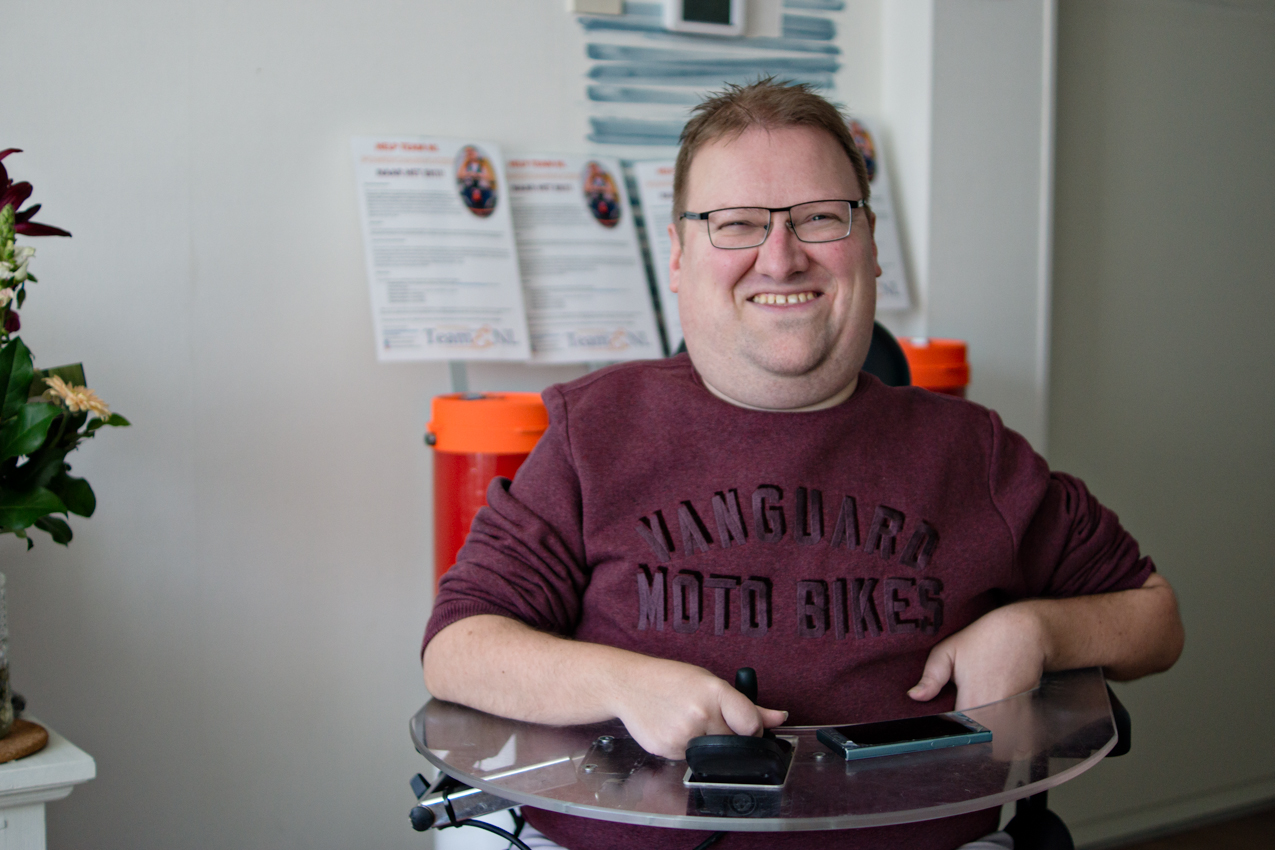 Richard Goudswaard Powerchair Hockey