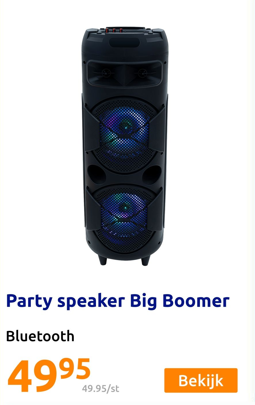 Party speaker big boomer Clearance