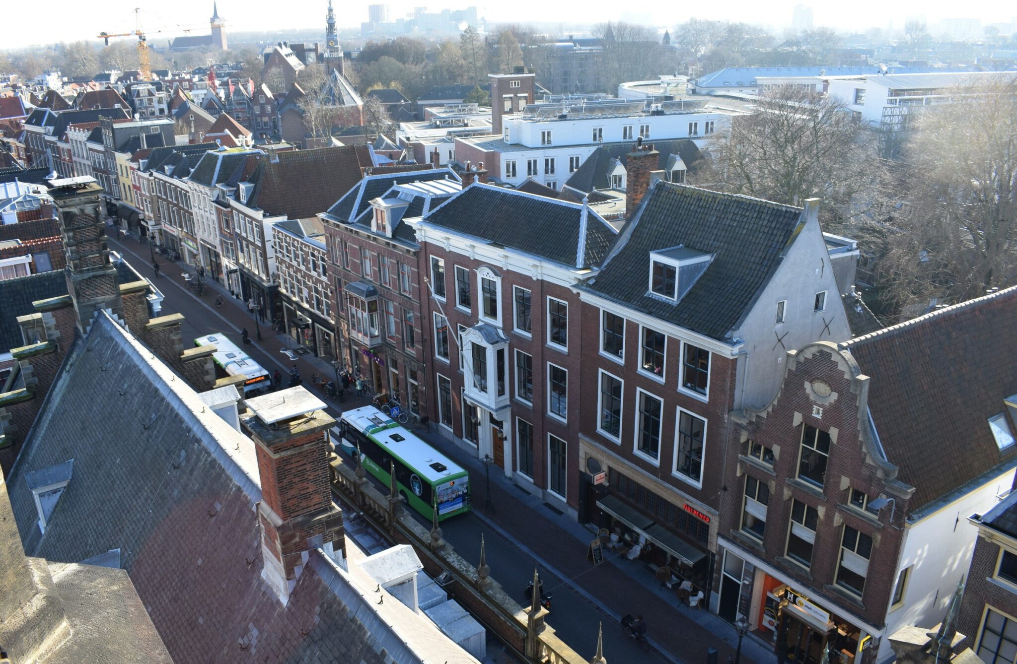 breestraat leiden sleutelstad stad winkelstraat