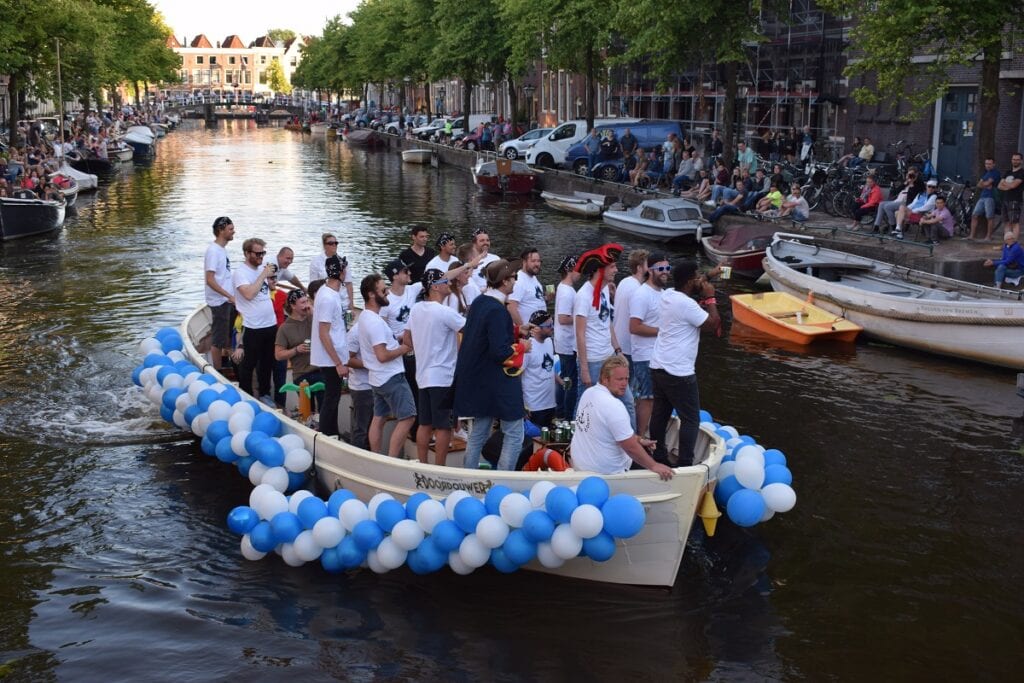Historical reenactment at Leiden festival
