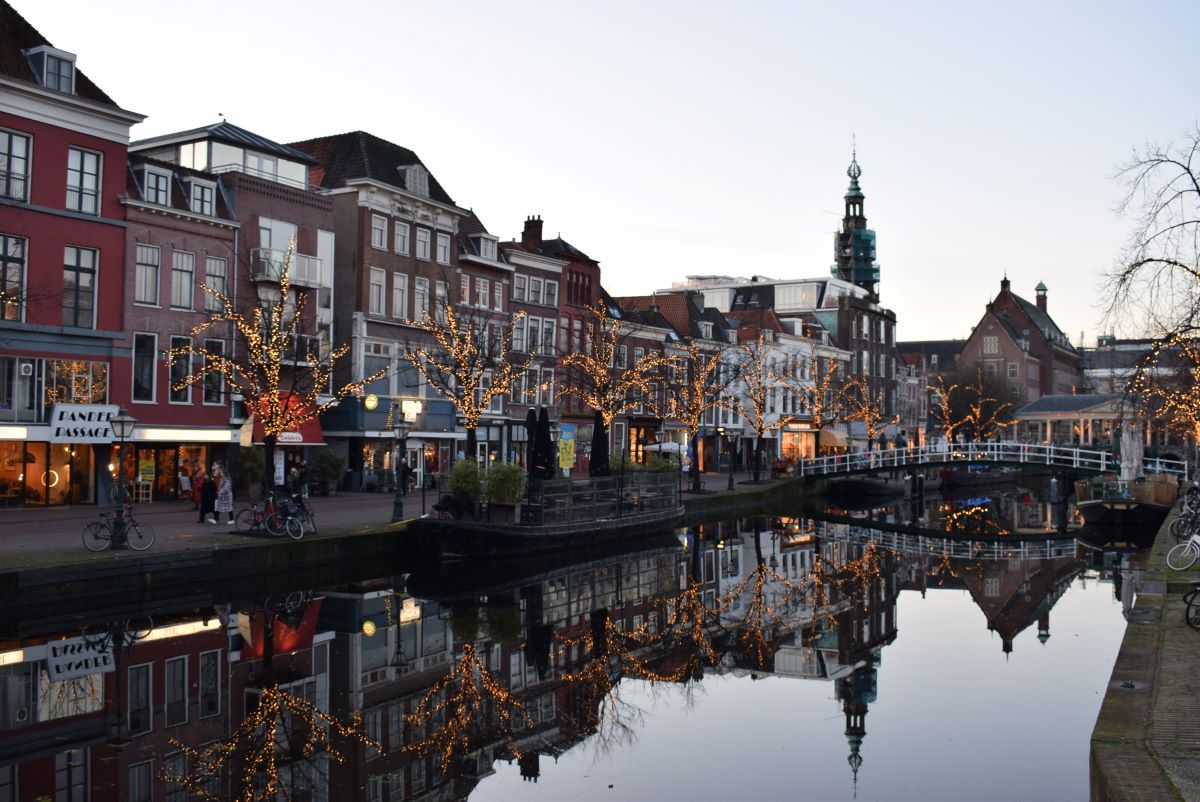 Koornbrug Kerstverlichting passage