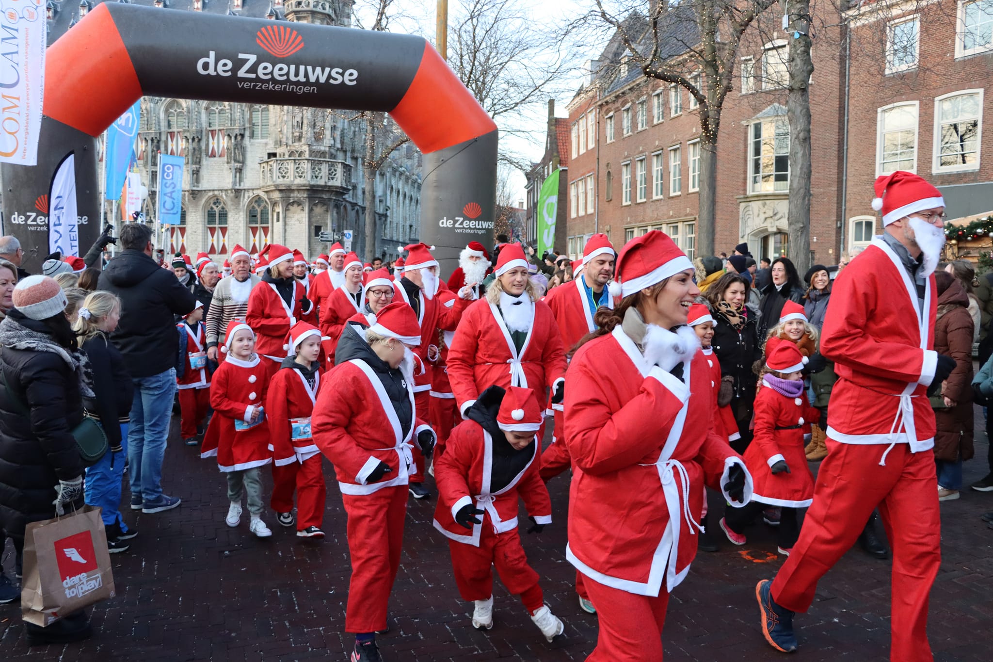 Santa Run in Middelburg: parcours, inschrijven en programma