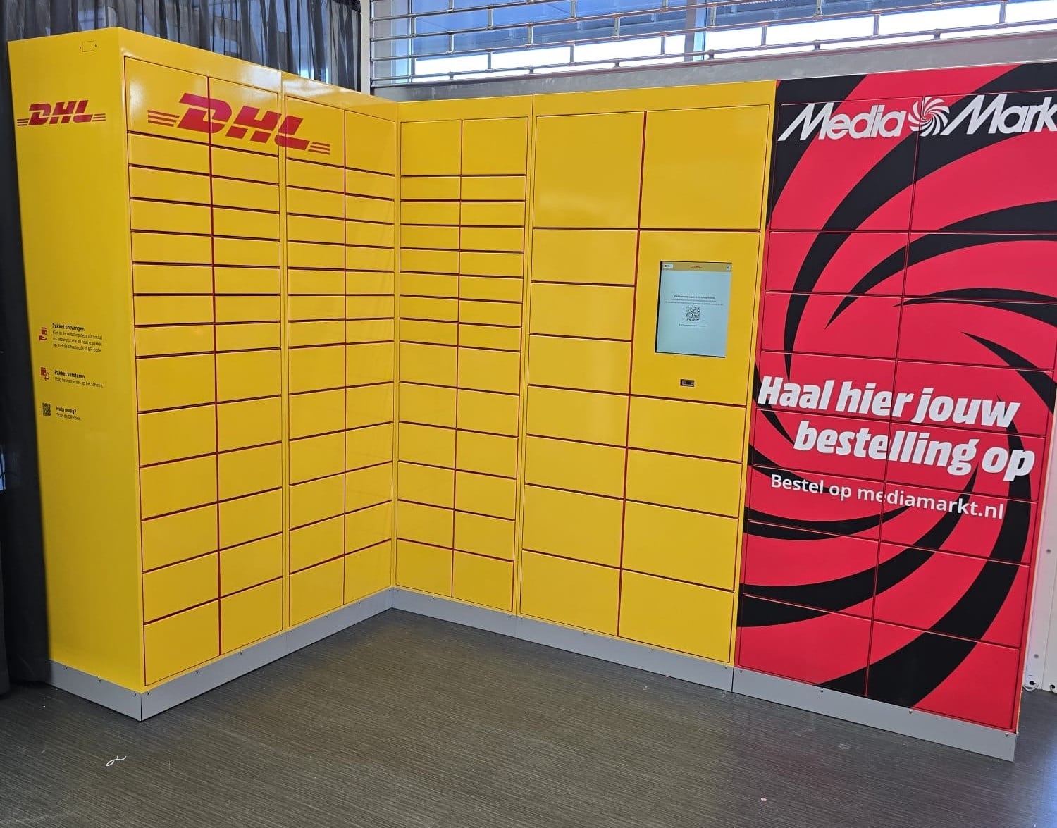 Nieuw in Middelburg: sinds kort kun je je pakketje ook bij deze automaat ophalen