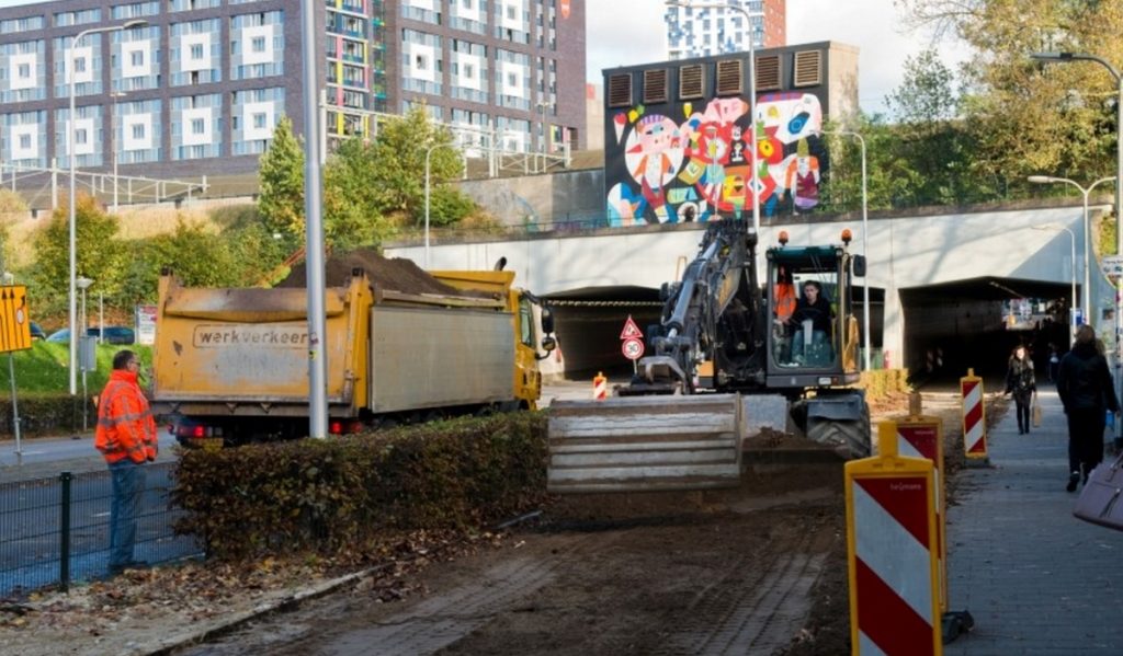 Opgelet! De Tunnelweg gaat op slot indebuurt Nijmegen