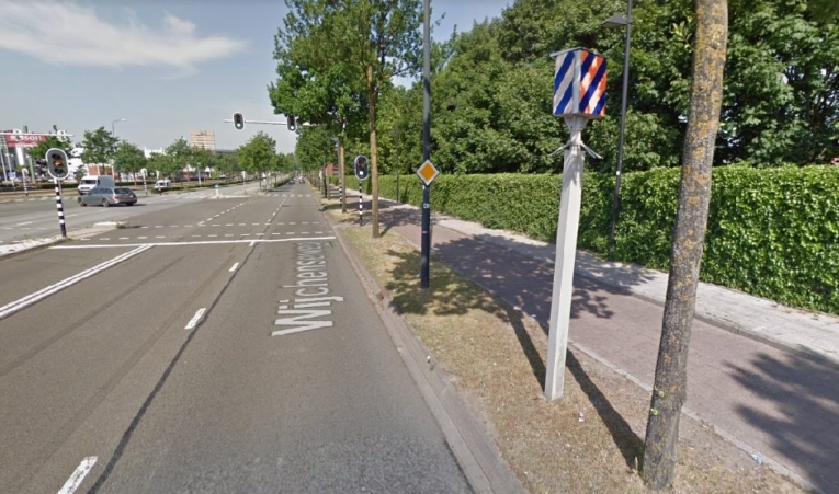 Wijchenseweg flitspaal