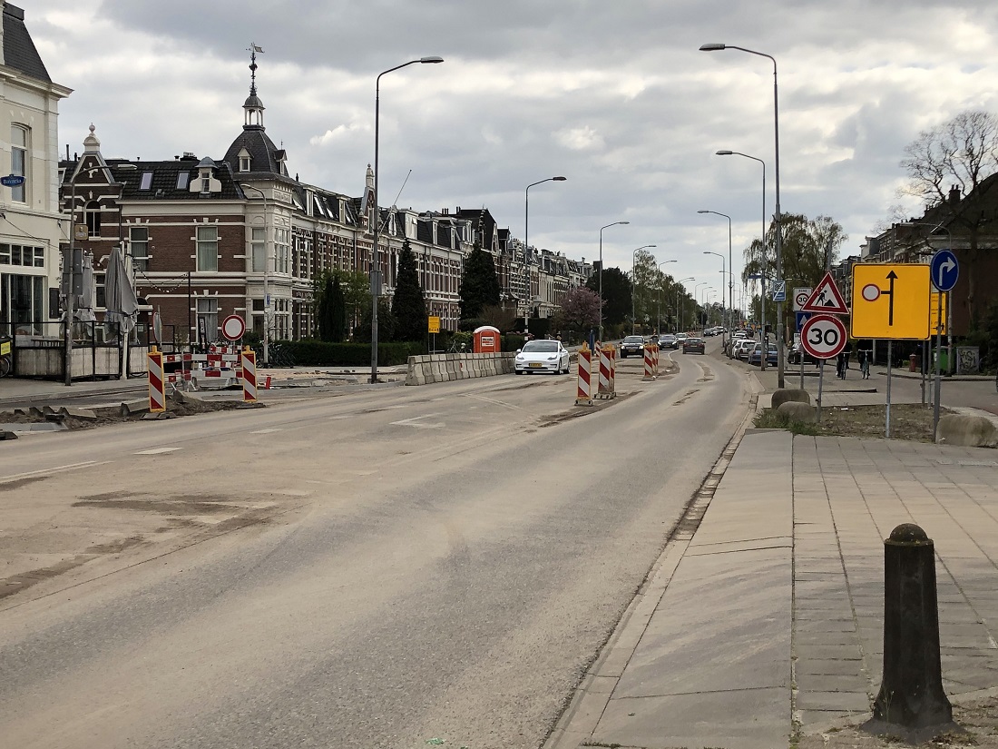 Wegafsluitingen in Nijmegen in de week van 17 april
