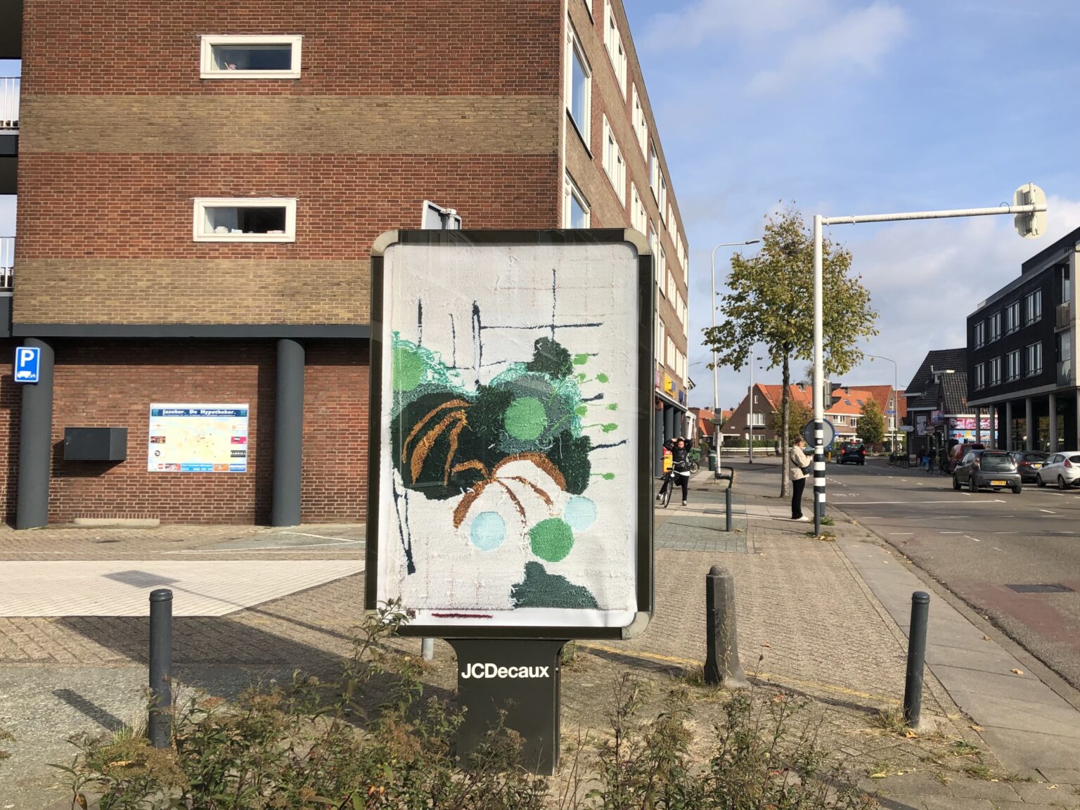 Huh, wat hangt er nou in de Nijmeegse reclamezuilen?