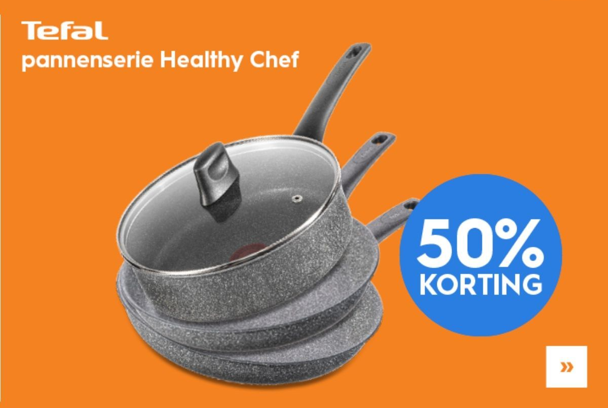 Tefal Healthy Chef 50% korting (actiekop) - indebuurt Nijmegen