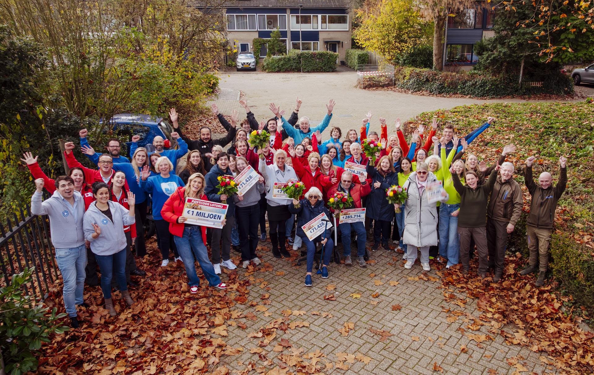 Geluksvogels: deze Nijmegenaren winnen samen 1 miljoen euro bij de Postcode Loterij