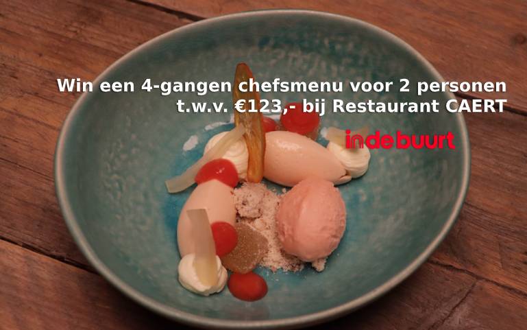 winactie restaurant CAERT bij indebuurt Randmeren in Harderwijk