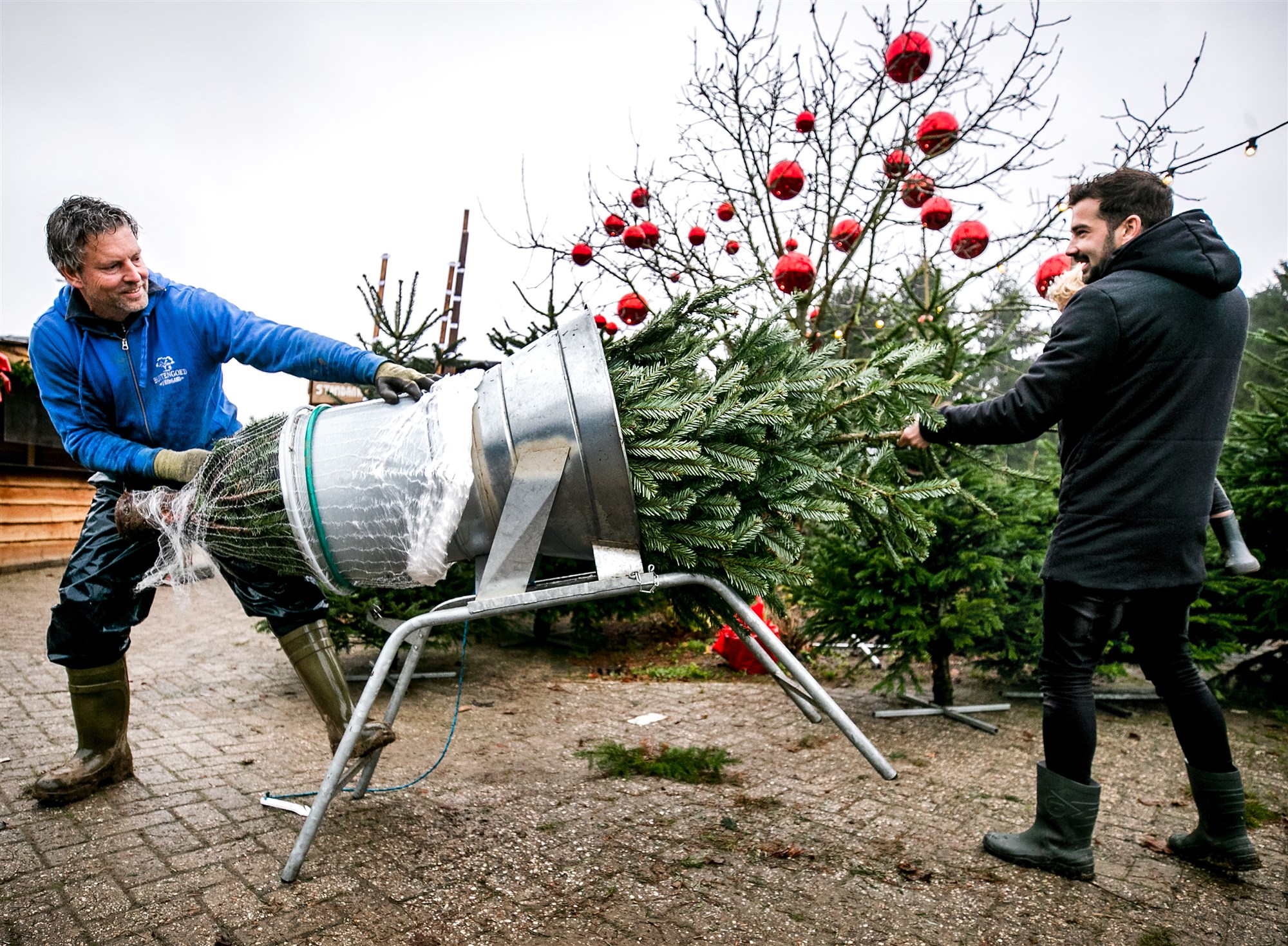 kerstboom netje pmd restafval weggooien harderwijk ermelo putten kerstbomen