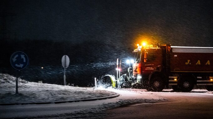 strooiroutes harderwijk strooien strooiwagen zout veluwe