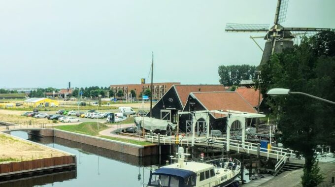 ophaalbrug haven harderwijk brug